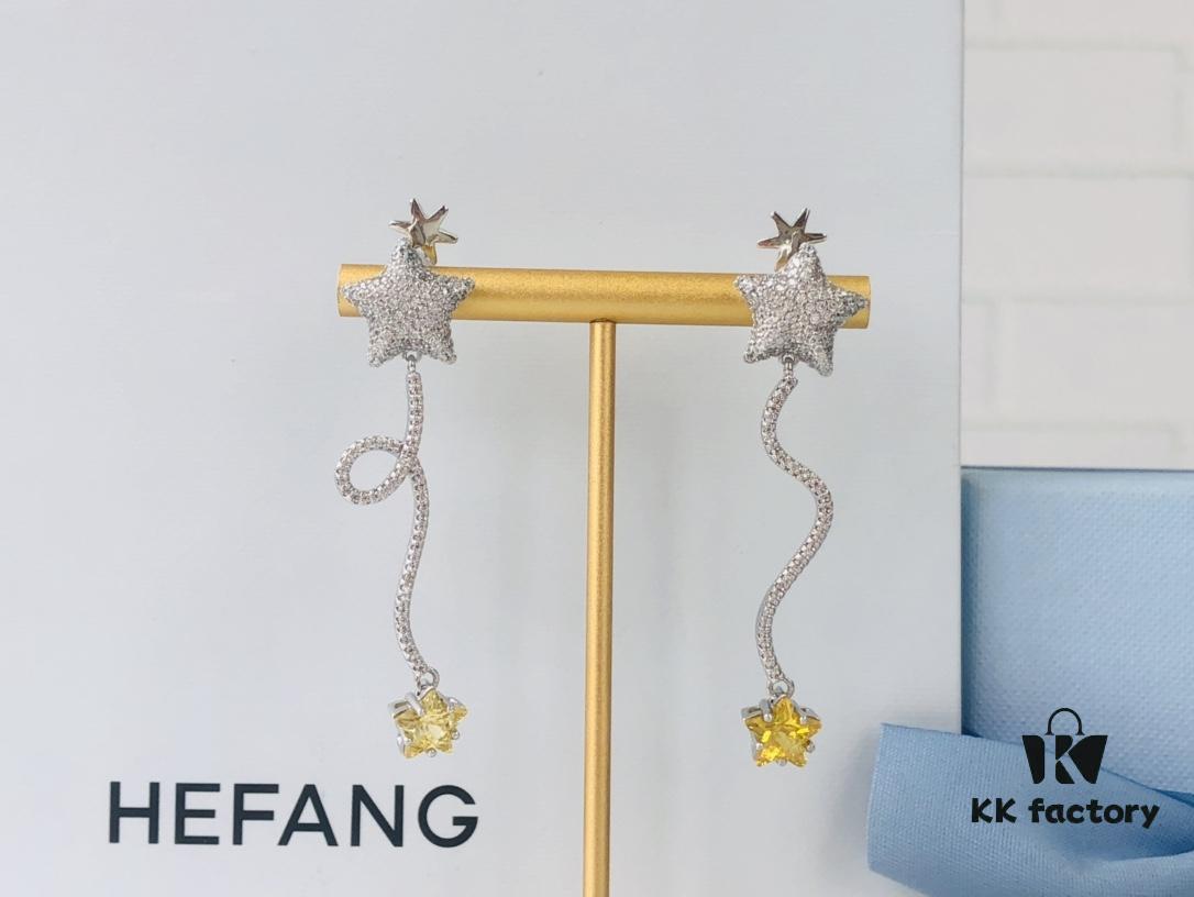 HEFANG Jewelry Starlight Balloon Earrings