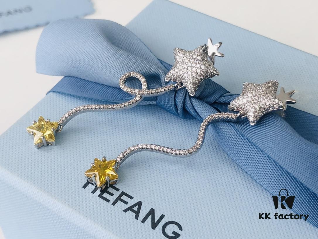 HEFANG Jewelry Starlight Balloon Earrings