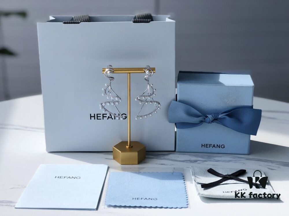 HEFANG Jewelry Ballet Rotating Earrings