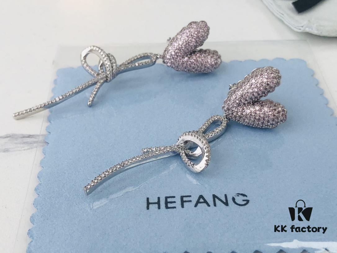 HEFANG Jewelry Love Confession Balloon Earrings