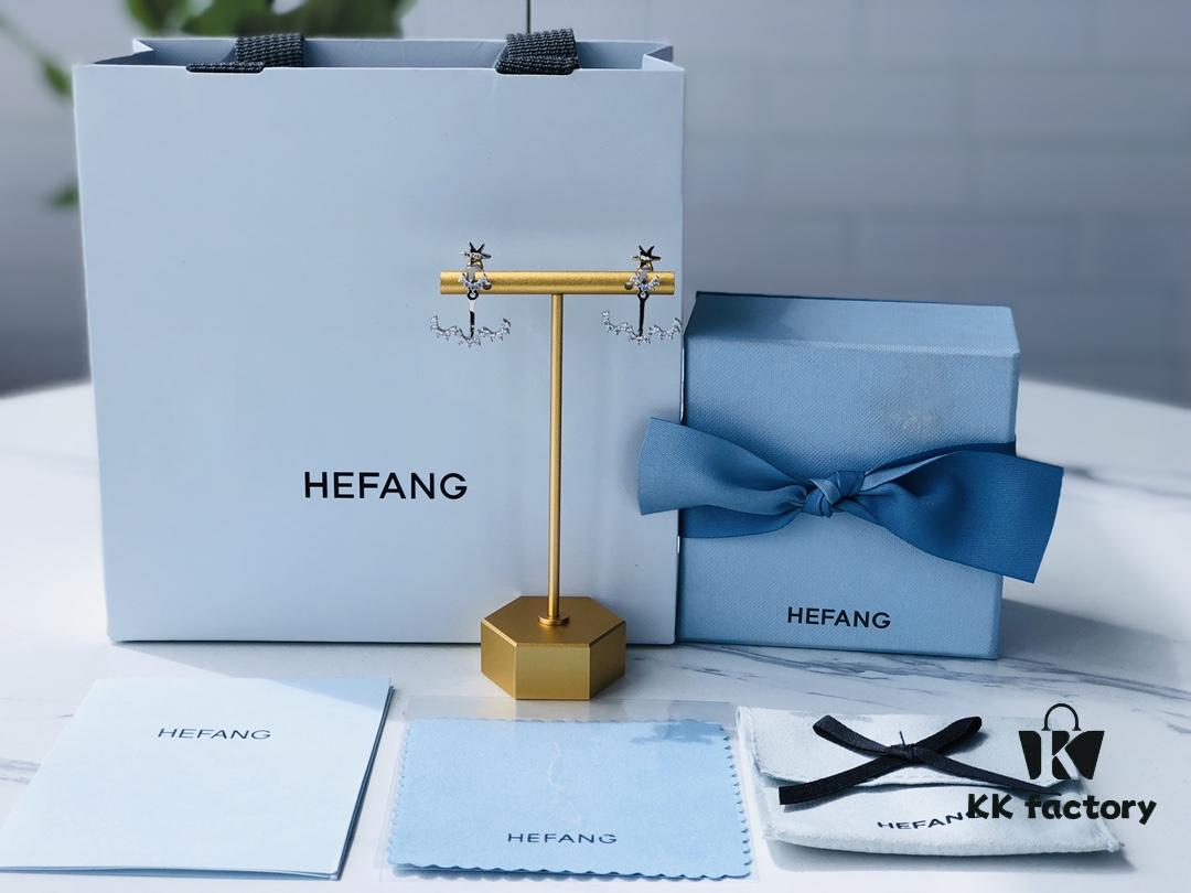 HEFANG Jewelry Wedding Collection Lace Stud Earrings