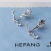 HEFANG Jewelry Wedding Collection Lace Stud Earrings