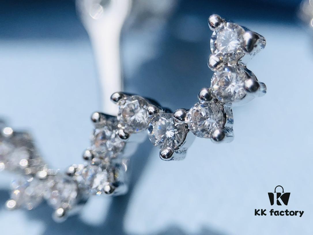 HEFANG Jewelry Wedding Collection Lace Stud Earrings