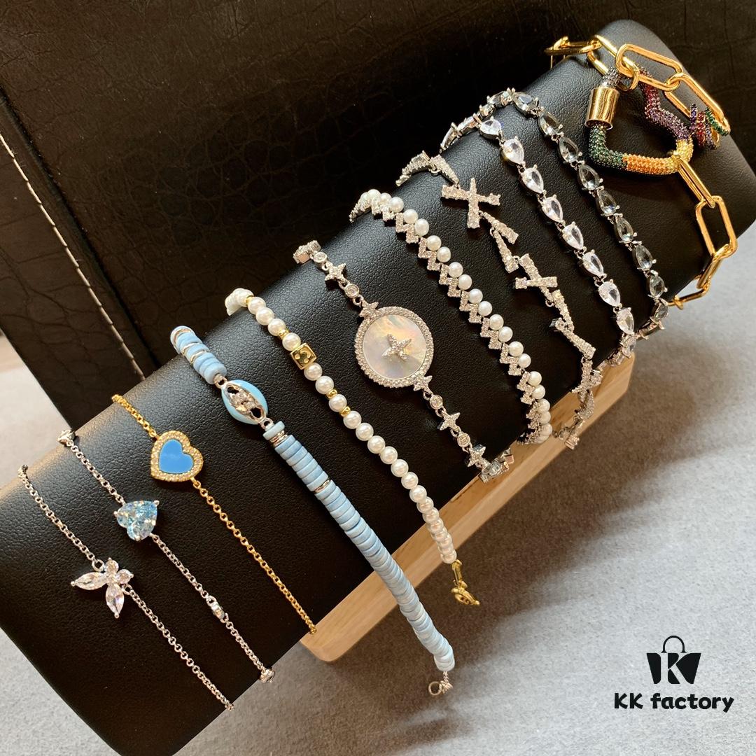 apm / HEFANG Beautiful Bracelet, Solid High-Quality Sterling Silver