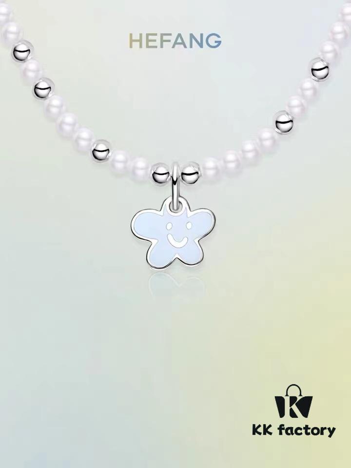 New Launch: HEFANG Xiao Hua Pendant Short Necklace, Collarbone Chain, Original Design Jewelry Gift