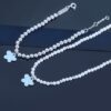 New Launch: HEFANG Xiao Hua Pendant Short Necklace, Collarbone Chain, Original Design Jewelry Gift