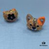 He Fang Corgi Stud Earrings