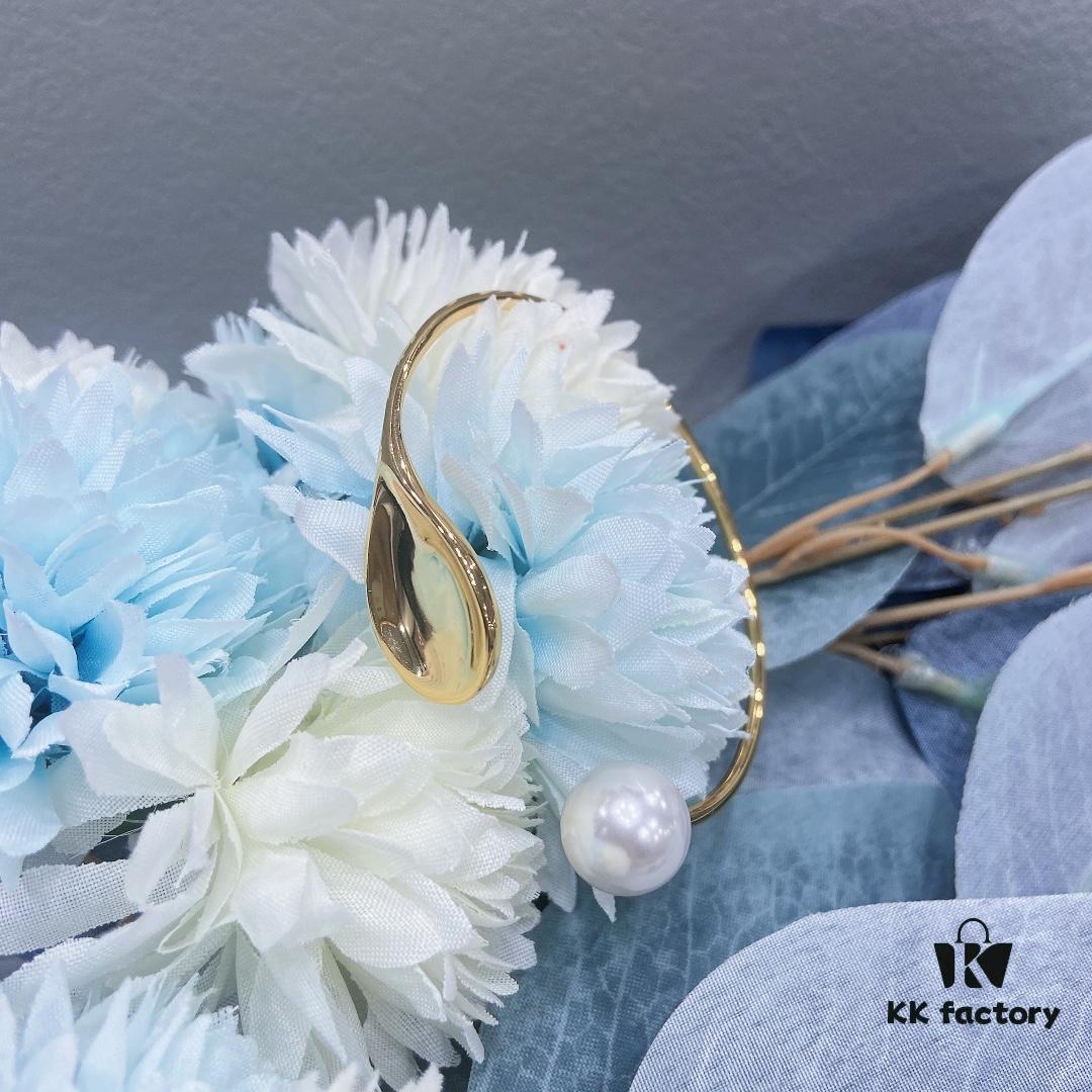 He Fang Mini Cutlery Bracelet, Elegant Open Bangle, Gift for Best Friend, Same Style as Luo Ying's Accessory for Women