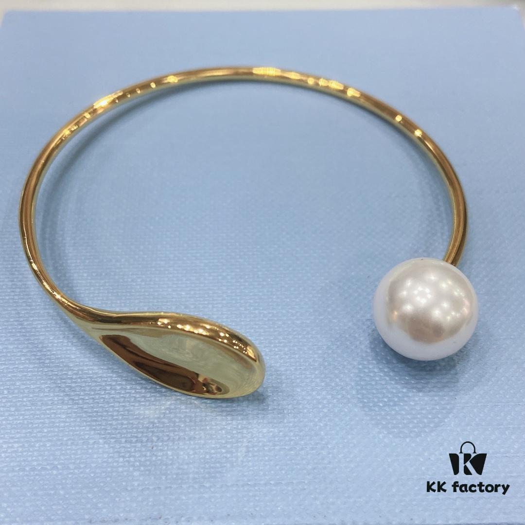 He Fang Mini Cutlery Bracelet, Elegant Open Bangle, Gift for Best Friend, Same Style as Luo Ying's Accessory for Women