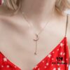 Heavenly Moon and Star Night Necklace