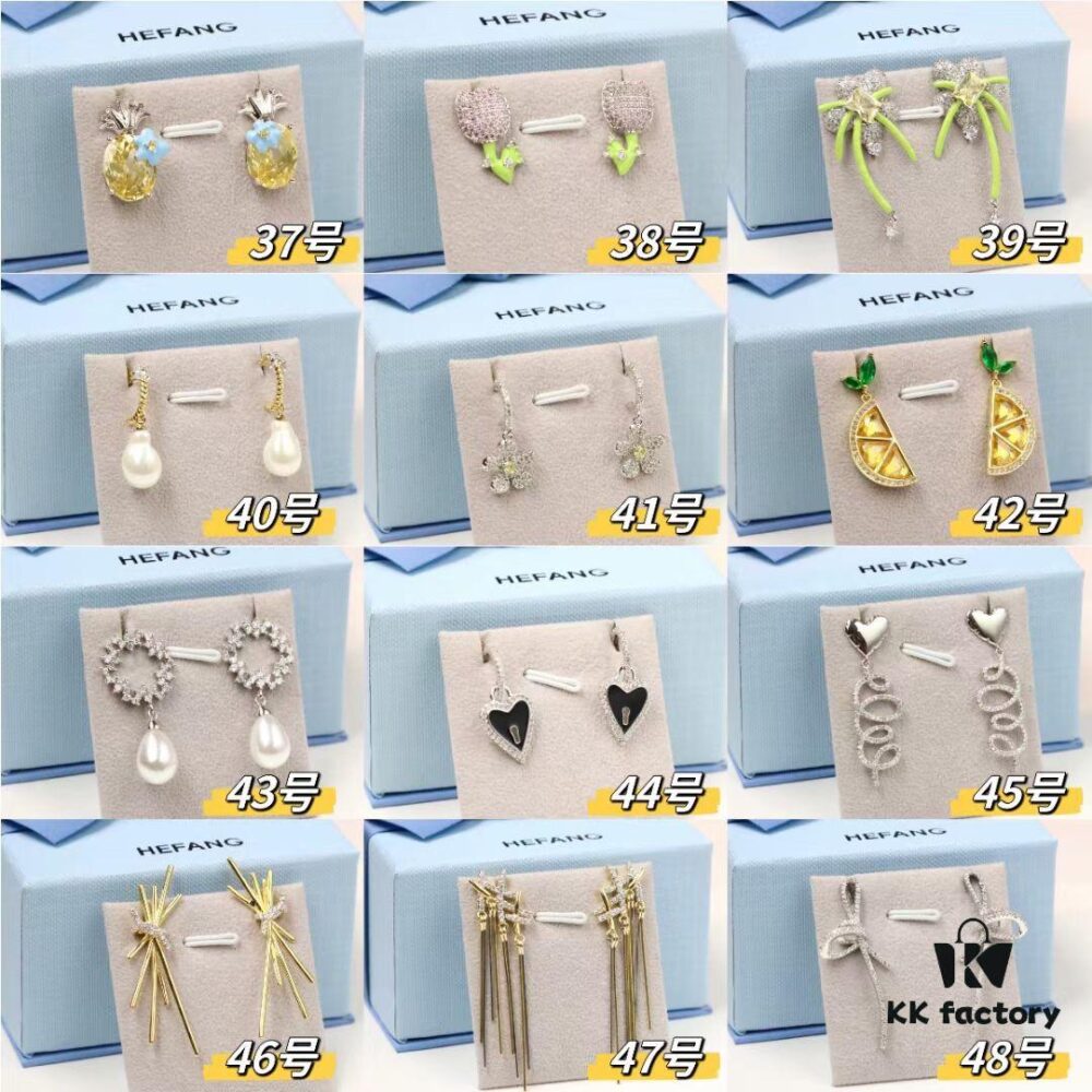 HEFANG / He Fang Boutique Collection Earrings Set Image