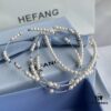 HEFANG Jewelry Product Share | Shattered Star and Moon Necklace/Bracelet, Clearly Interpreting the Romance of the Universe! The Fragmented Sparkles Are So Atmospheric! The Necklace Offers Versatile Styling: Long Necklace, Waist Chain, Double-Layer Collar Chain, or Multi-Layer Bracelet…