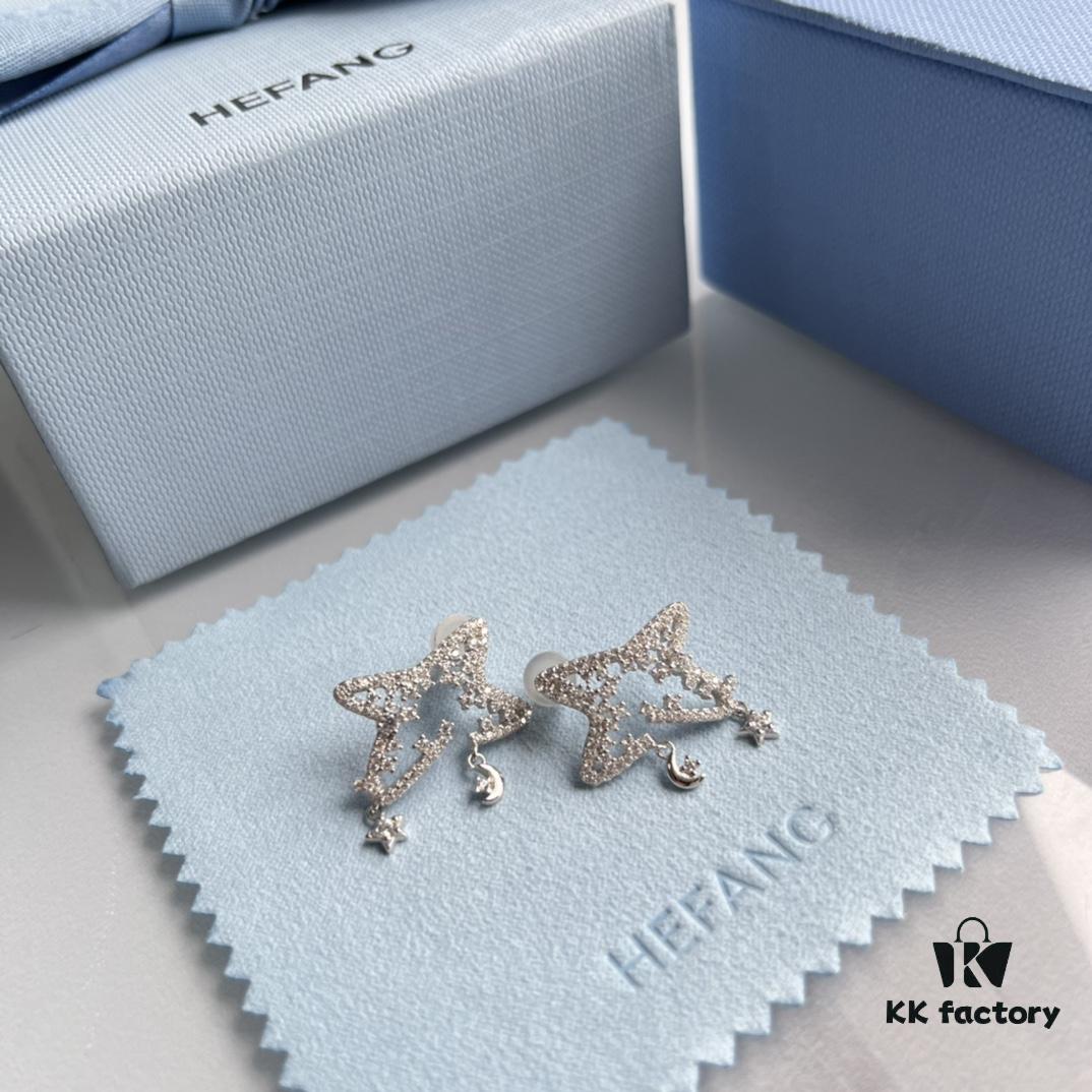 HEFANG Jewelry Collection | Shimmering Nebula Earrings