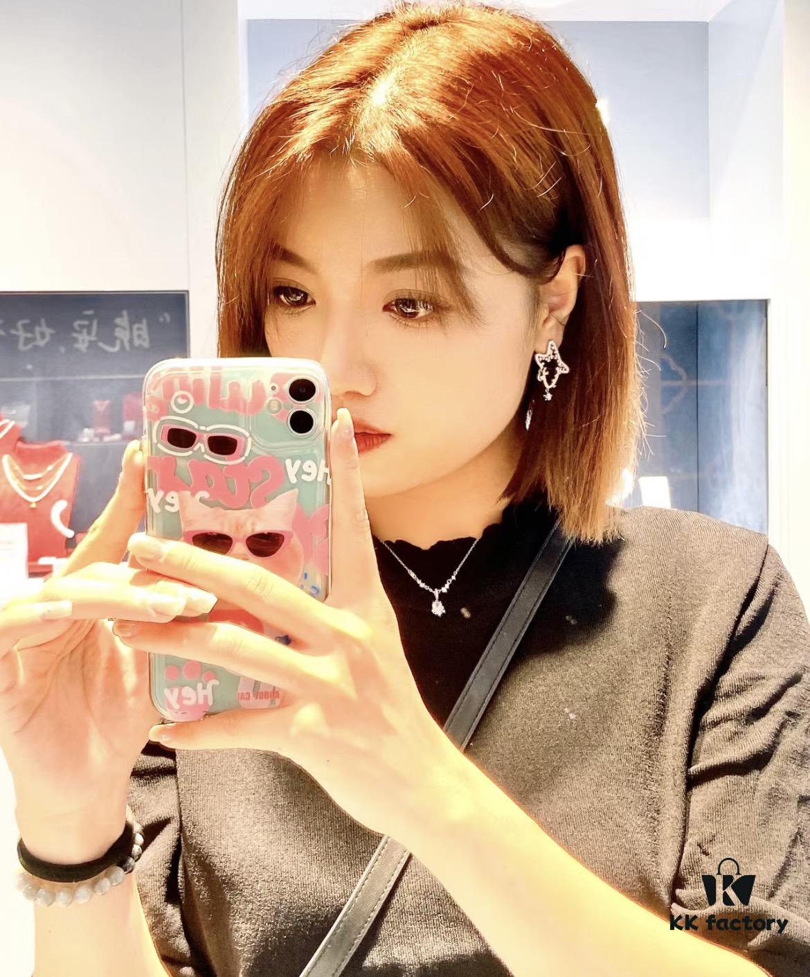 HEFANG Jewelry Collection | Shimmering Nebula Earrings