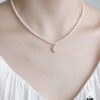 HEFANG Jewelry He Fang New Star and Moon Sweet Dream Pearl Short Necklace ✨ Versatile and Flattering, an Essential Elegant Piece for Every Jewelry Box! Timelessly Exquisite, Simply Wow!