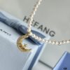 HEFANG Jewelry He Fang New Star and Moon Sweet Dream Pearl Short Necklace ✨ Versatile and Flattering, an Essential Elegant Piece for Every Jewelry Box! Timelessly Exquisite, Simply Wow!