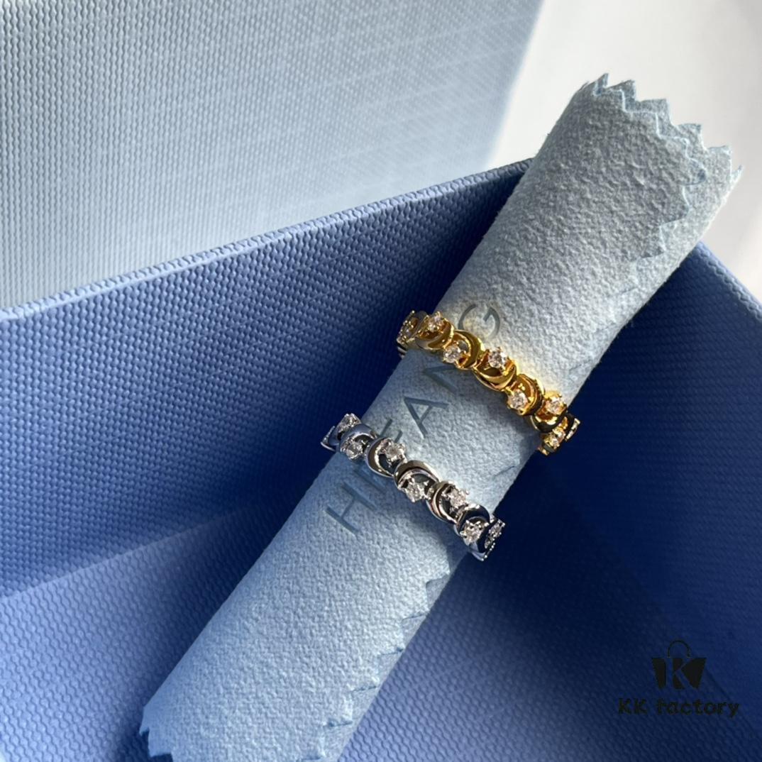 HEFANG Jewelry Individual Style Sharing | Star and Moon Sweet Dream Ring