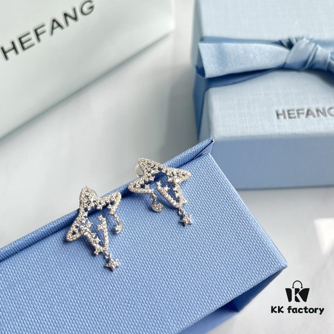 HEFANG Jewelry Collection | Shimmering Nebula Earrings