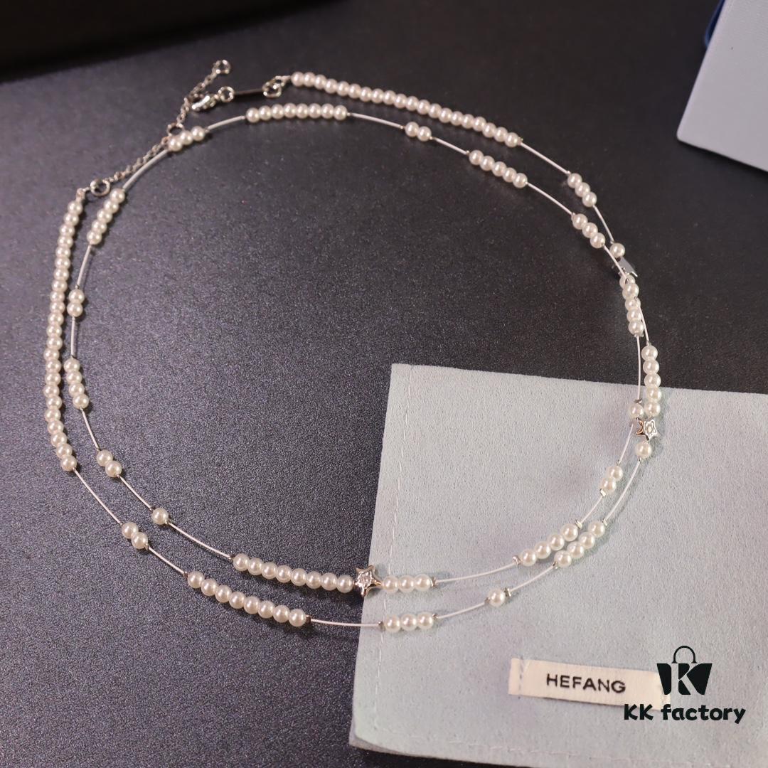 Hefang New Arrival Shattered Nebula Long Necklace