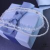 He Fang New Arrival Moonlight White Double-Layer Necklace