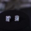 Hefang New Nebula Sugar Cube Stud Earrings