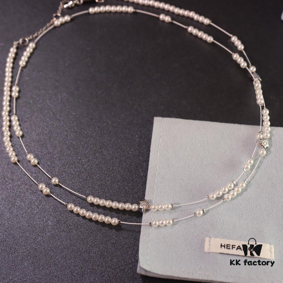 Hefang New Arrival Shattered Nebula Long Necklace