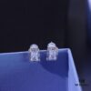 Hefang New Nebula Sugar Cube Stud Earrings