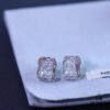 Hefang New Nebula Sugar Cube Stud Earrings