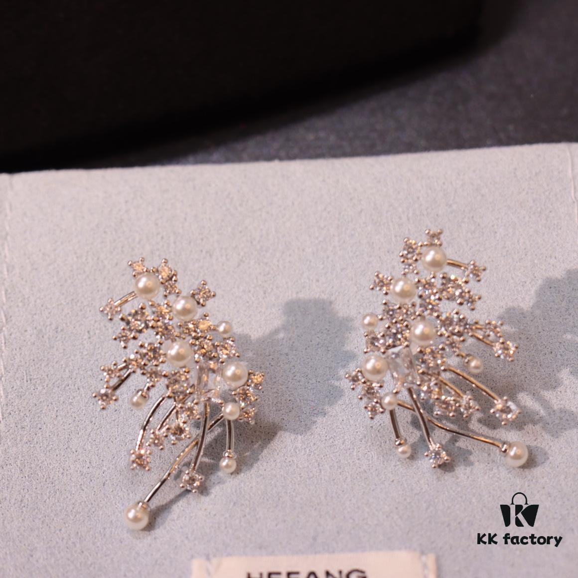 Hexagon New Arrival Brilliant Nebula Earrings