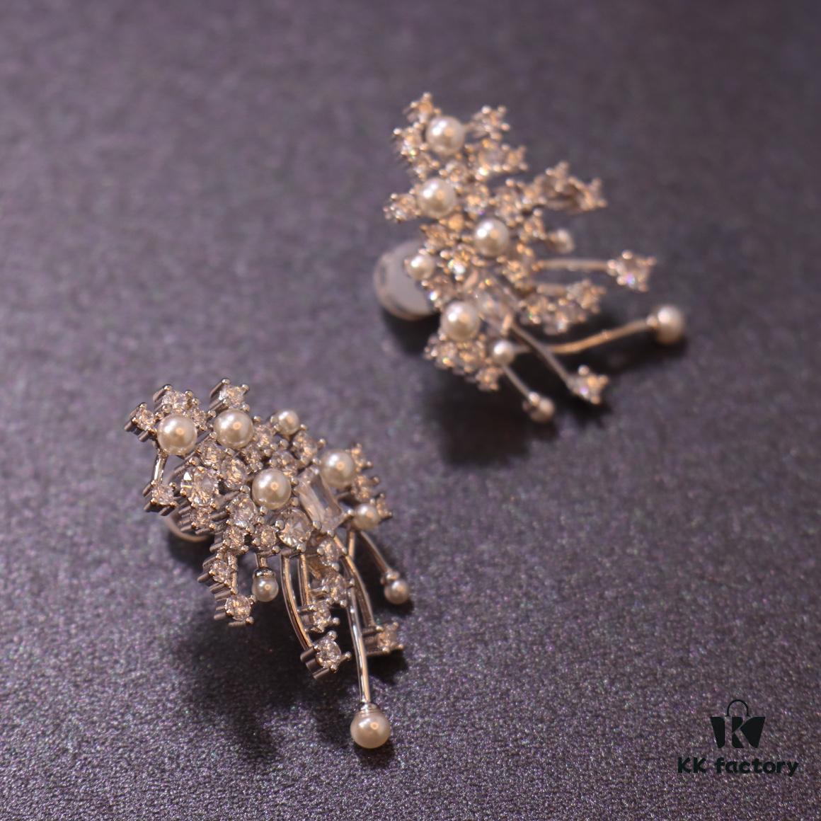 Hexagon New Arrival Brilliant Nebula Earrings