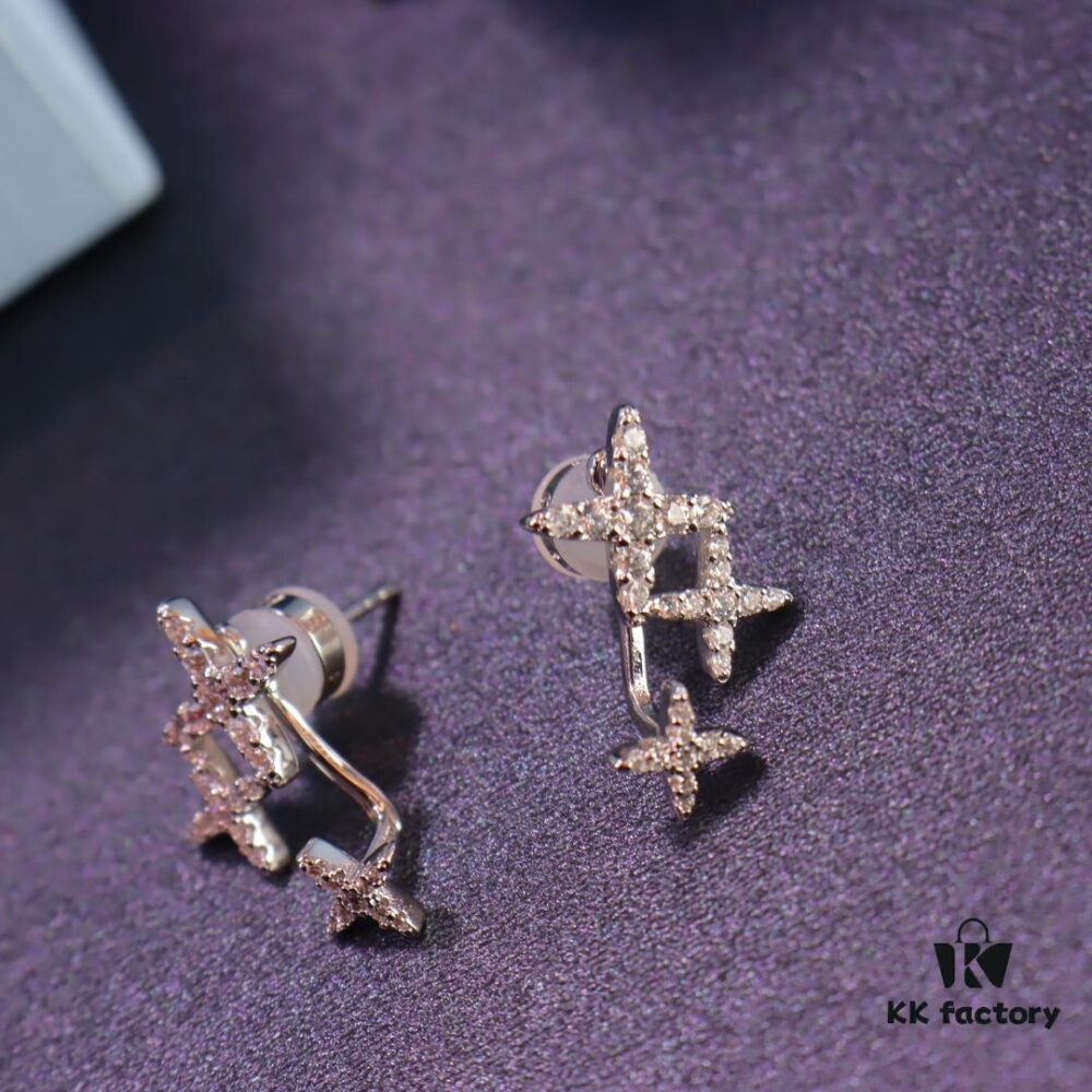 Hexagon New Starlight Stud Earrings