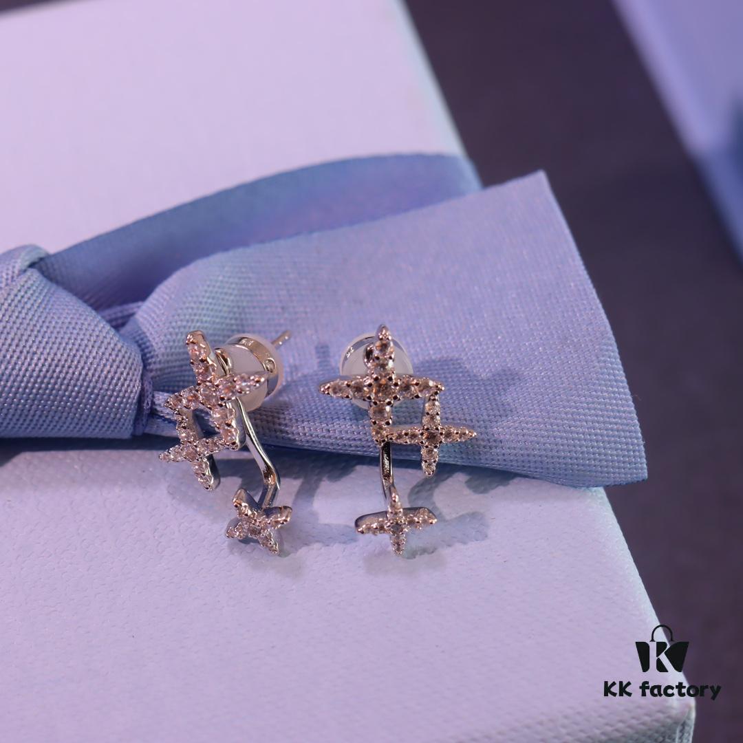 Hexagon New Starlight Stud Earrings