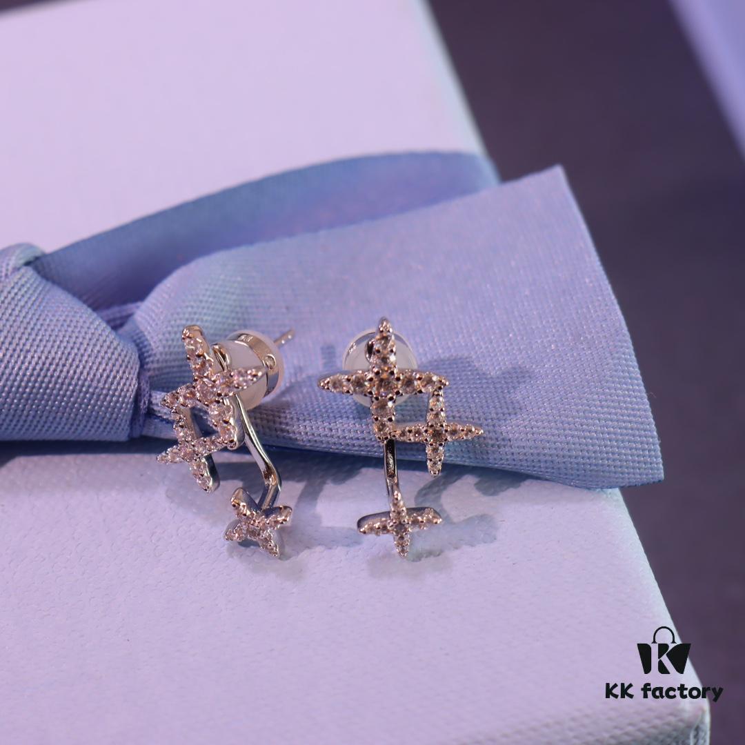 Hexagon New Starlight Stud Earrings