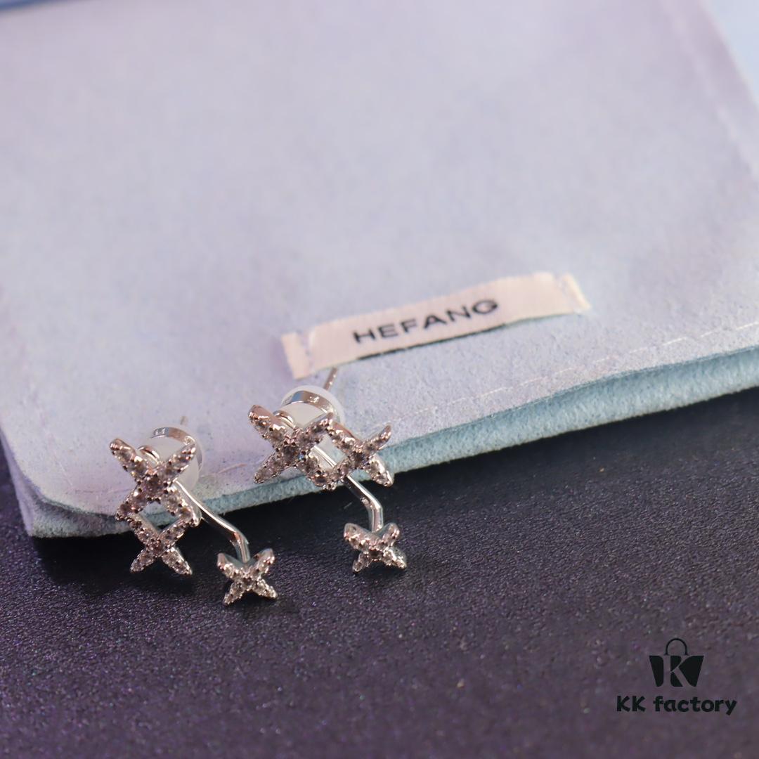 Hexagon New Starlight Stud Earrings