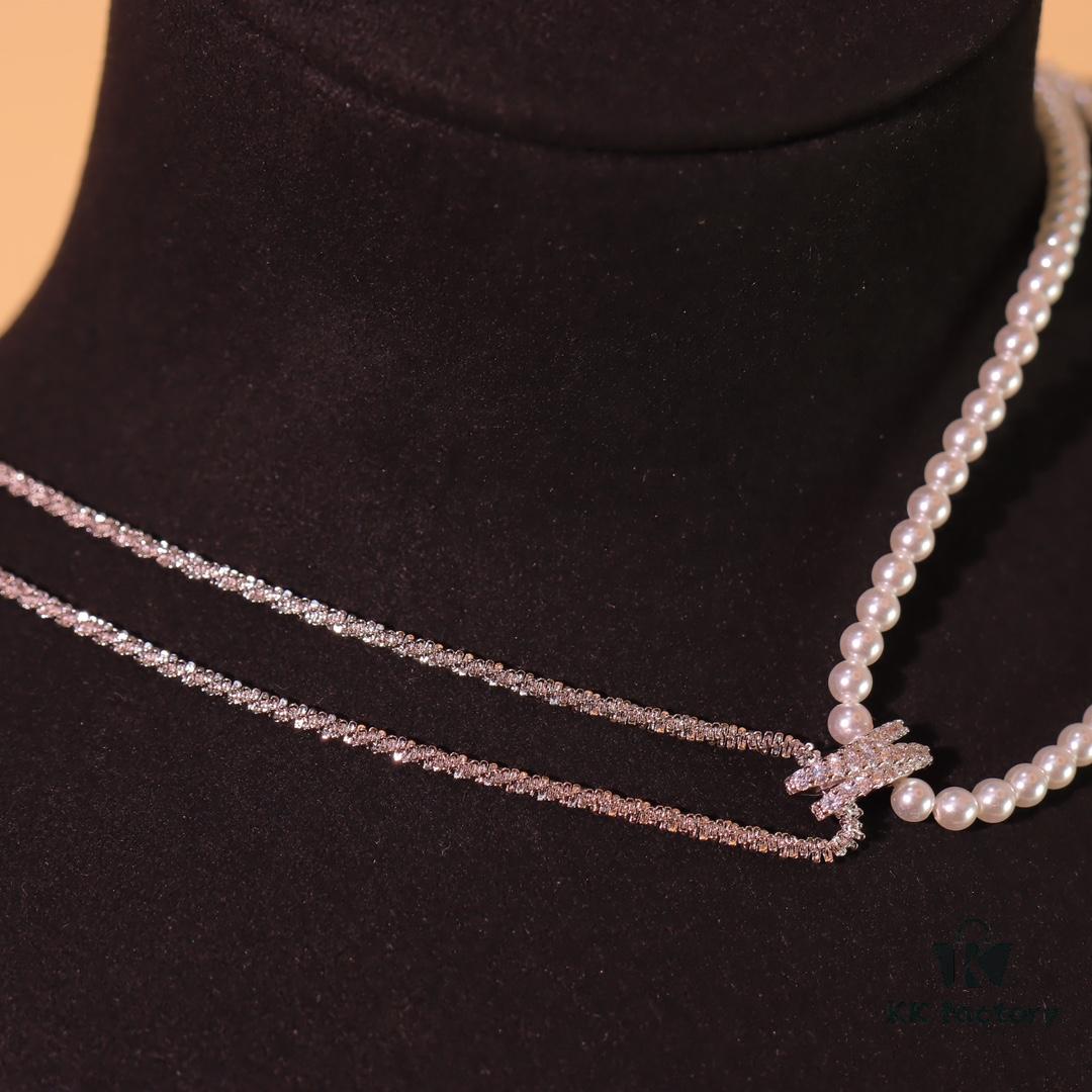 Hefang New Starlight Twisted Knot Necklace