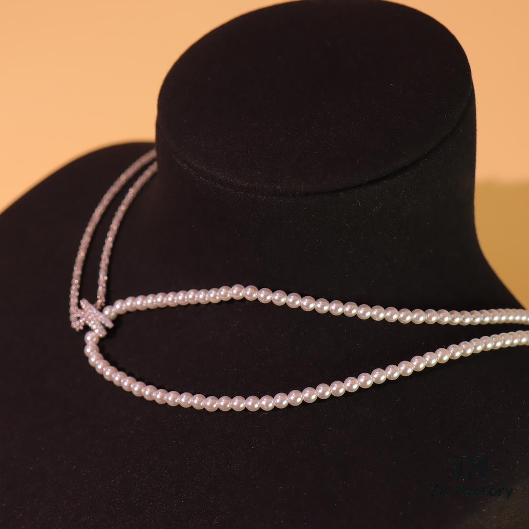 Hefang New Starlight Twisted Knot Necklace