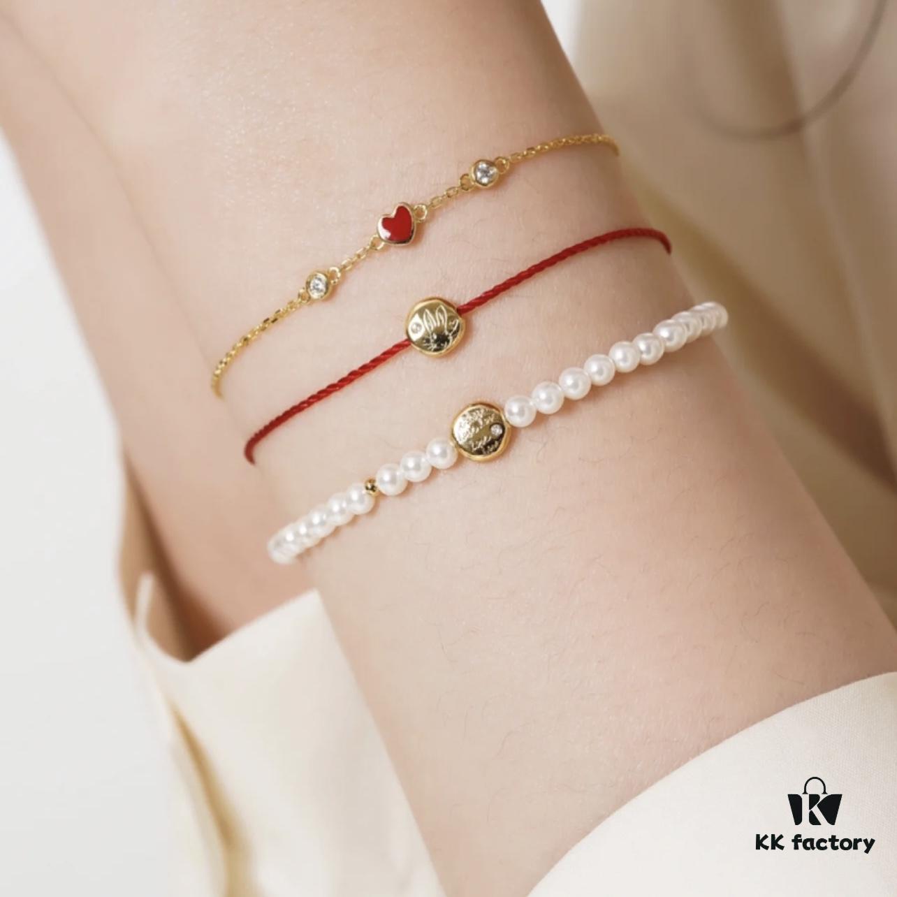 Instantly fell in love—what a hidden gem brand this is! All items are factory-direct quality, genuine top-tier originals. Full collection available for order, including bracelets and rings in countless styles. Highly recommended from personal experience.