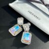 He Fang Aurora Glow Cubic Sugar Series - Lucky Aurora S925 Sterling Silver Pendant