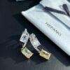 He Fang Aurora Glow Cube Sugar Series - Lucky Aurora S925 Sterling Silver Earrings
