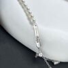 He Fang Lucky Aurora Glow Sugar Cube Series S925 Silver Necklace