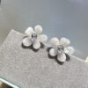 He Fang Freesia Stud Earrings