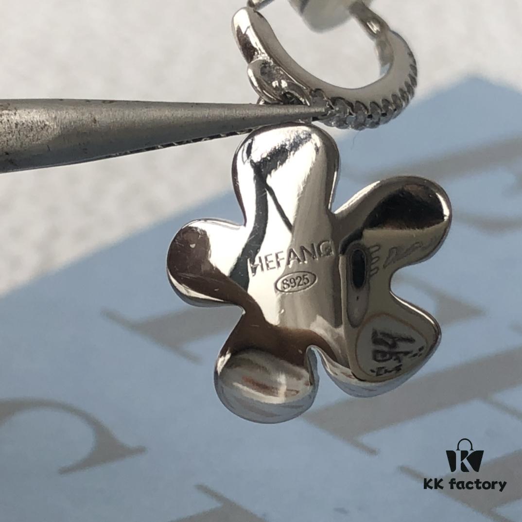 HEFANG Blossom Garden Collection Glittering Freesia Earrings