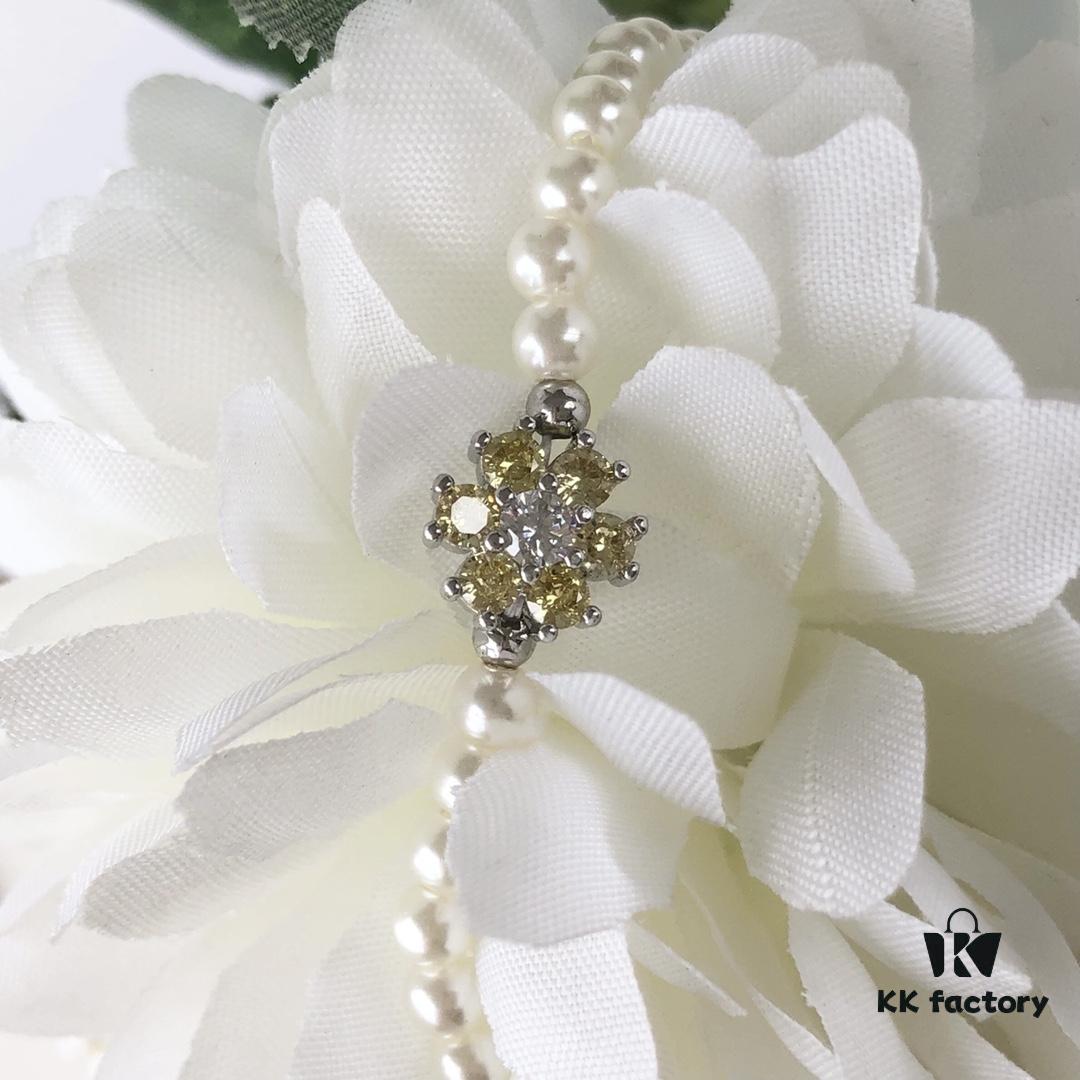 HEFANG Jewelry Rosa Garden Short Necklace