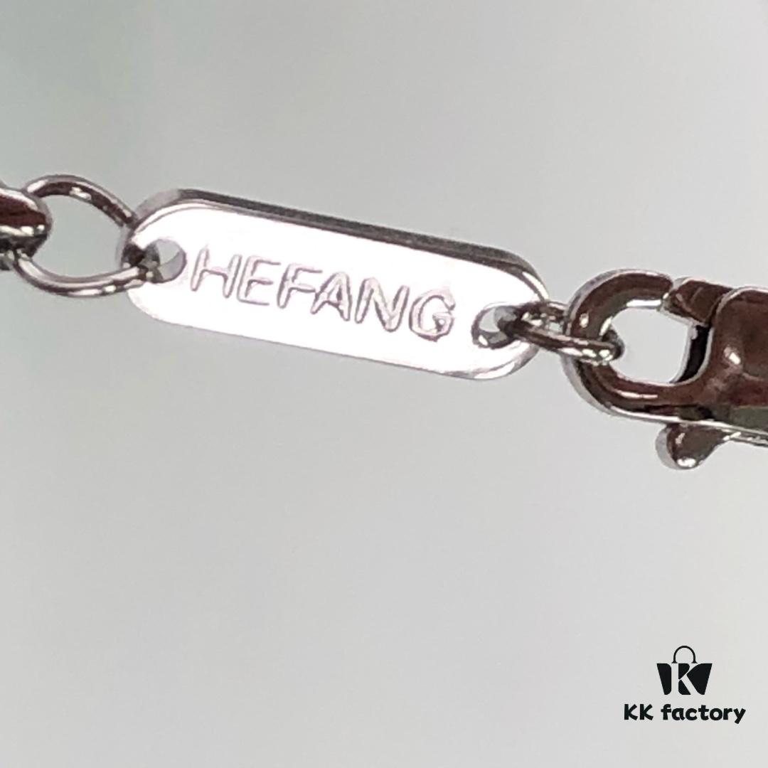 HEFANG Jewelry Shining Star Short Necklace