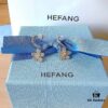HEFANG Shiny Freesia Earrings [New Arrival]