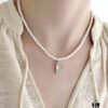 Gentle and Soft He Fang Necklace