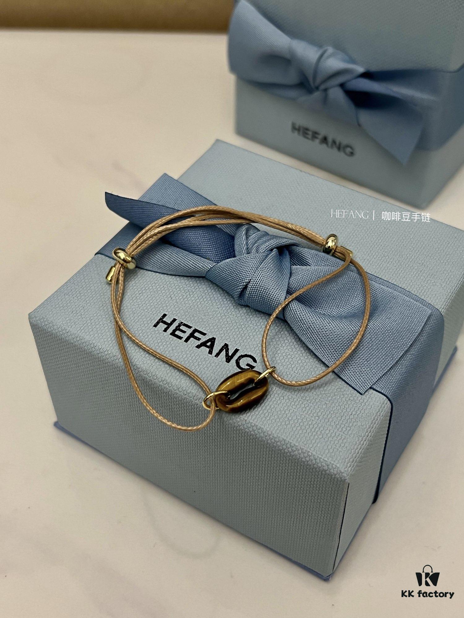 Coffee Bean Bracelet and Earrings