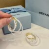 HEFANG 2023 New Arrival Tableware Collection 925 Sterling Silver Diamond-Encrusted Jewelry Set of Thirteen Styles