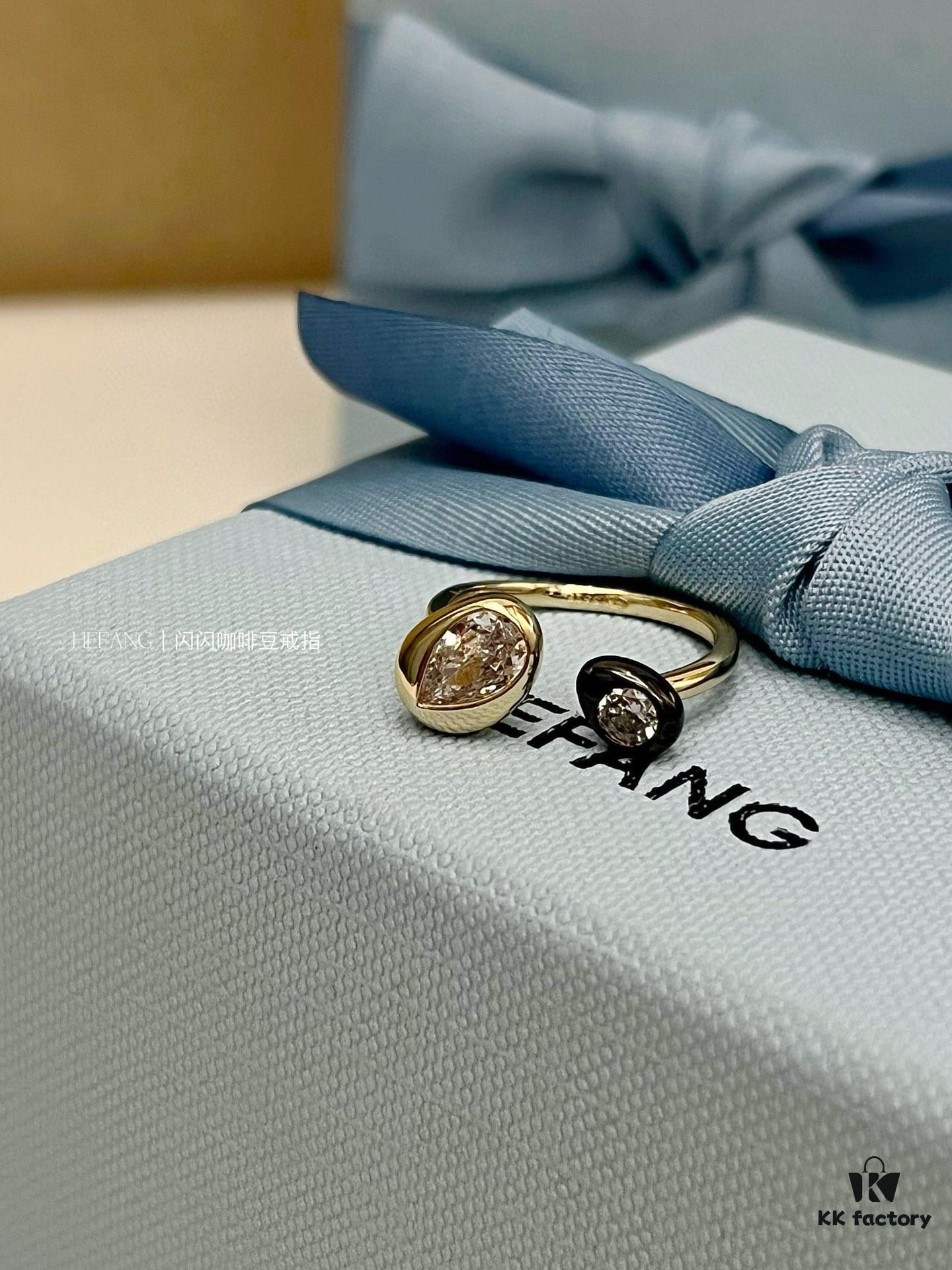 HEFANG 2023 New Arrival Tableware Collection 925 Sterling Silver Diamond-Encrusted Jewelry Set of Thirteen Styles