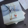 HEFANG Lucky Coin Necklace New Year Minimalist Luxury Pendant Chain for Women Christmas Gift
